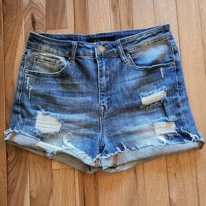 Risen: Denim Shorts